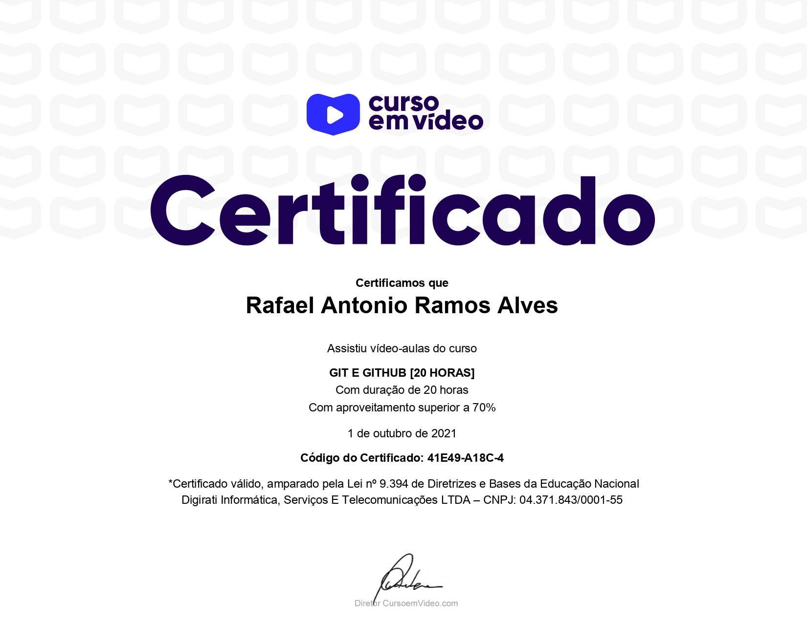 Git - GitHub Certificate